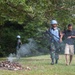 Indonesian National Armed Forces platoon executes cordon and search during Keris Aman 2015