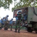 Indonesian National Armed Forces platoon executes cordon and search during Keris Aman 2015