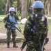 Indonesian National Armed Forces platoon executes cordon and search during Keris Aman 2015