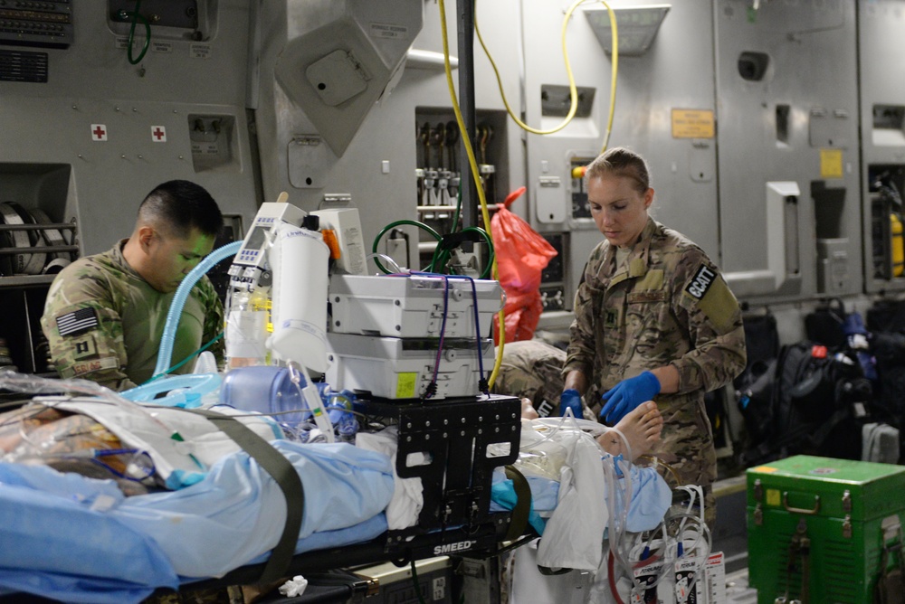 CCATT delivers critical care in the air
