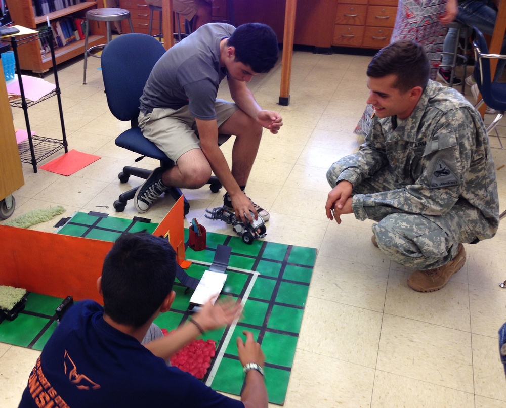 1-77 AR supports project-based initiative at middle school