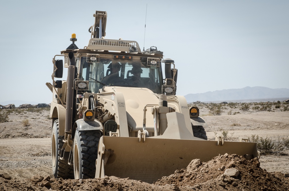 Idaho engineers dig in security at National Training Center