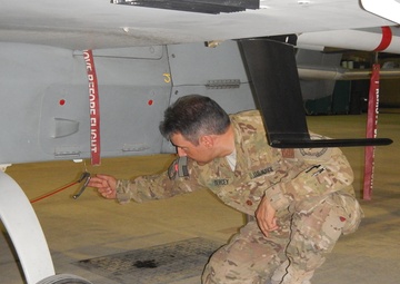 UAV MQ-5B Hunter launch and recovery at Kandahar Airfield