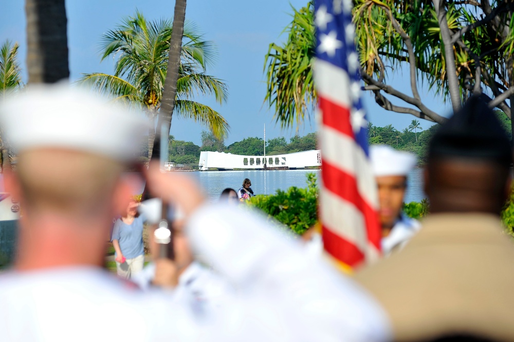 Pearl Harbor colors ceremony honors past, present, future
