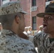 Marine recruits show discipline, knowledge during inspection on Parris Island