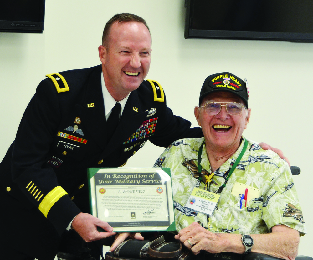 Fort Lee honors Battle of the Bulge veterans