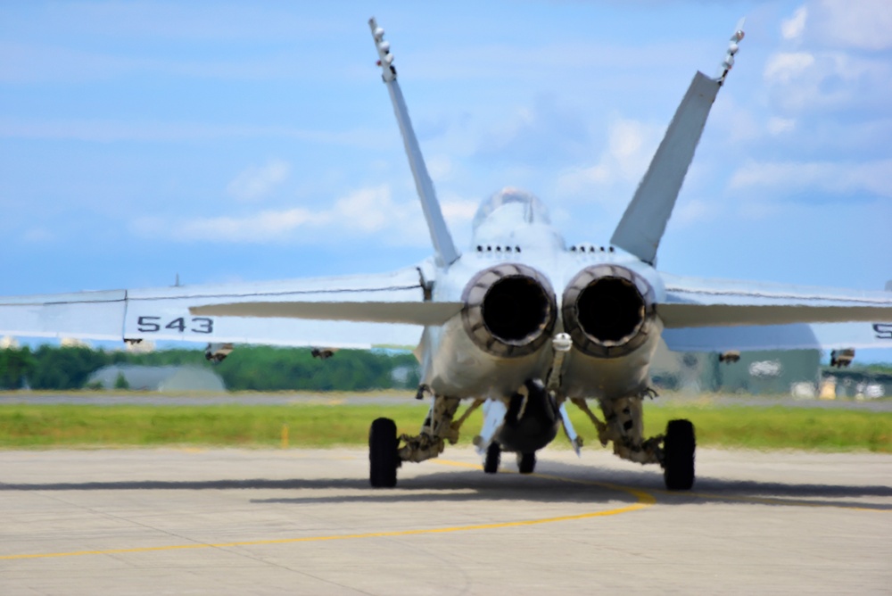 EA-18G Growler flight ops in Misawa