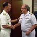 Bralizian admiral visits Pentagon