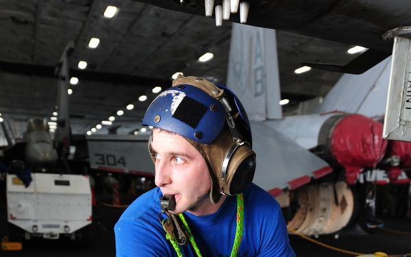 USS Theodore Roosevelt action