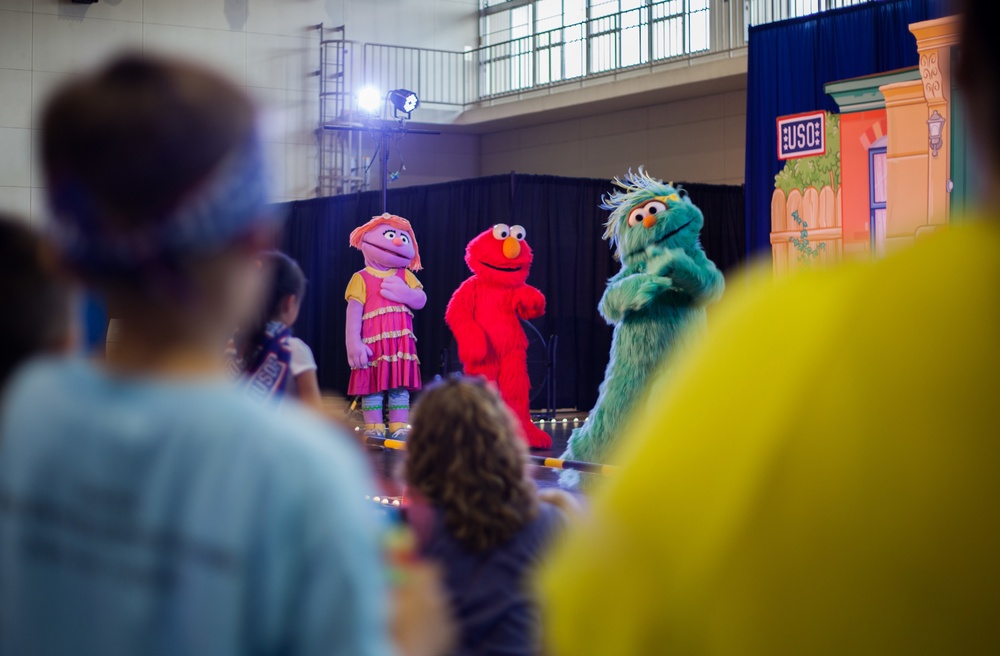 Sesame Street performance at NAT Atsugi