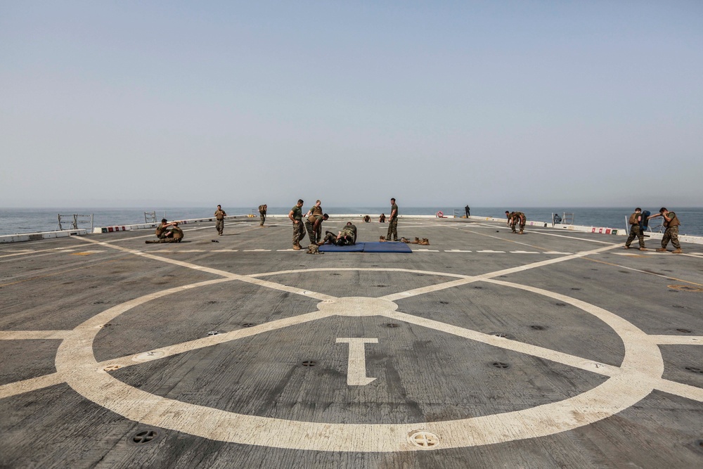 U.S. Marines participate in MCMAP