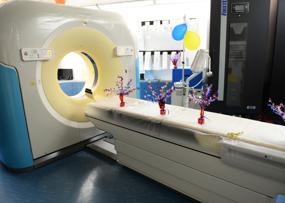 Craig Joint Theater Hospital receives exclusive new CT scanner