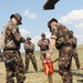 KFOR troops from US and Hungary hold medevac hoist training