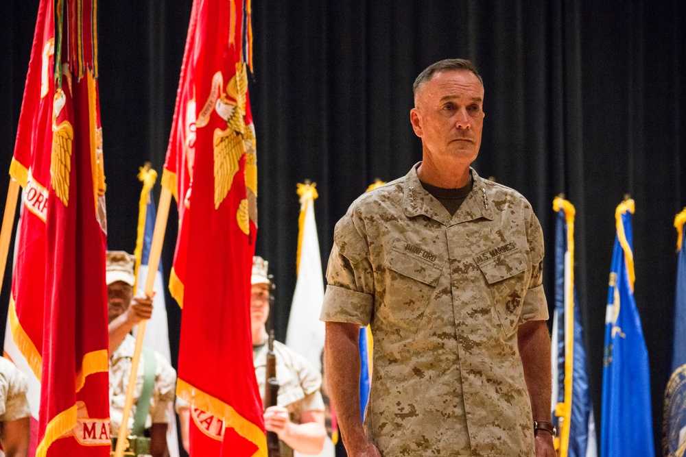 Marine Corps Combat Development Command Change of Command