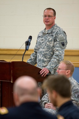 151st TIOG changes over leadership during ceremony