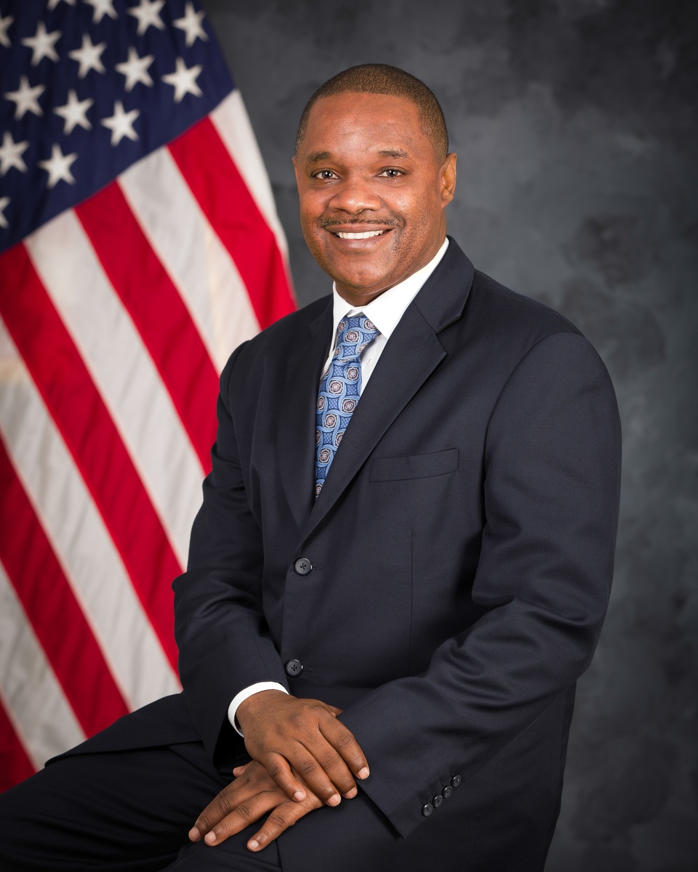 Official portrait of Deputy Adjutant, Inspector General, Naval District Washington, Jeffrey R. Clark, Jr.