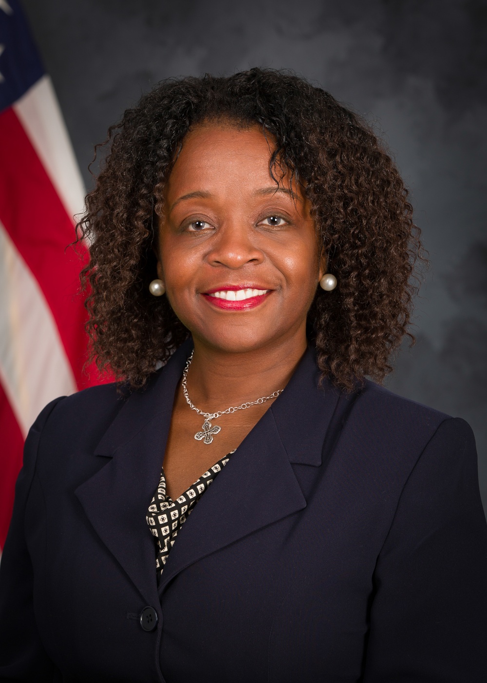 Official portrait of Management Analyst, Inspector General, Naval District Washington, Joyce A. Taylor