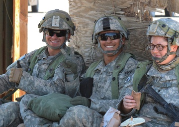 Cooks serve warm meals, cool drinks