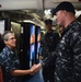 US Pacific Fleet Master Chief Susan Whitman visits USS Hopper
