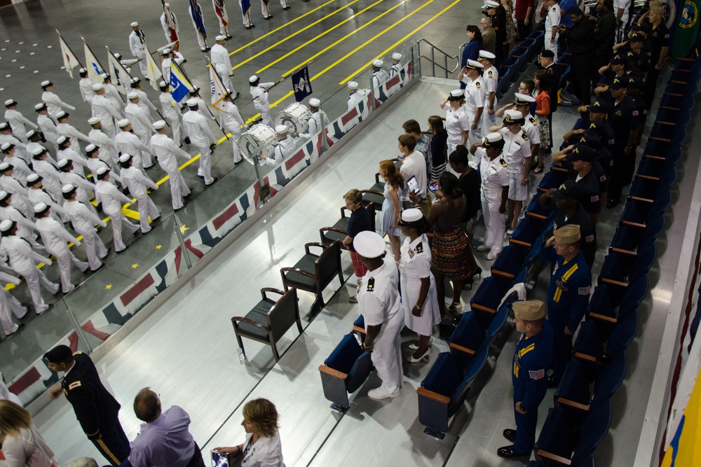 Graduation ceremony of Navy Recruit Division 267