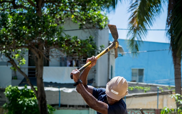 Pacific Partnership 2015 Navy, Air Force engineers refurbish restrooms at City of Hope children's center in Vietnam