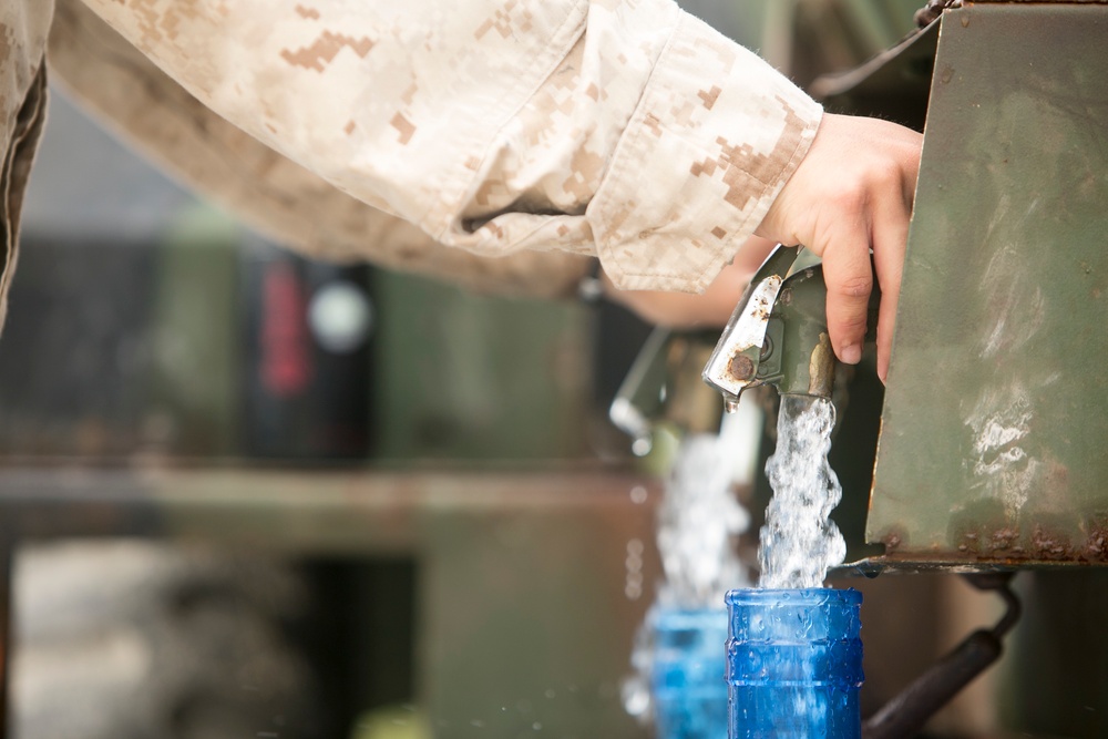 U.S. Marines aid Saipan with typhoon relief efforts