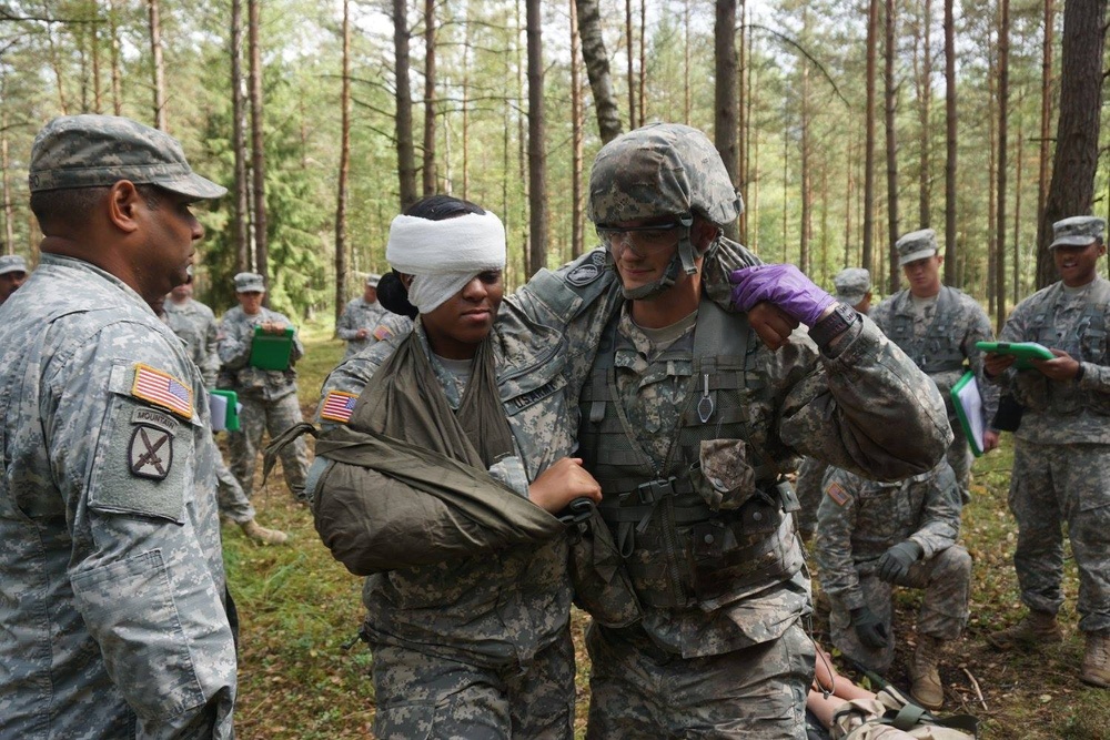 212th Combat Support Hospital begins standardization and validation for USAREUR FY15 Fall EFMB