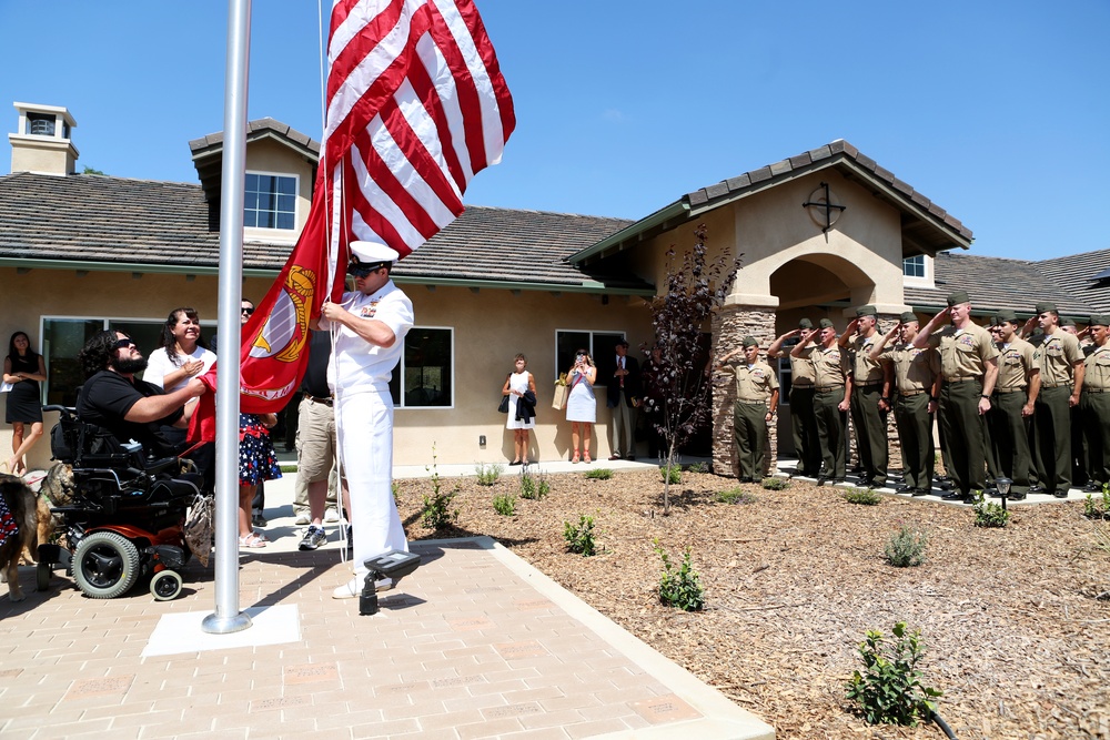 Gary Sinise Foundation dedicates new smart home to wounded Marine veteran