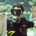 EOD Sailor dives at Kansas City Sea Life Aquarium