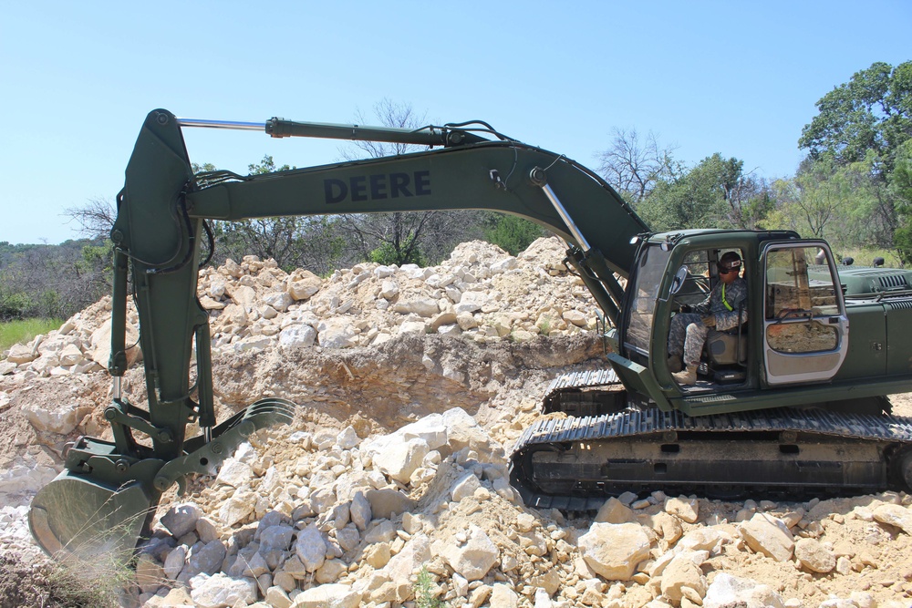 Texas-based Engineer Brigades embrace Army Total Force Policy to complete a 17-mile road construction project