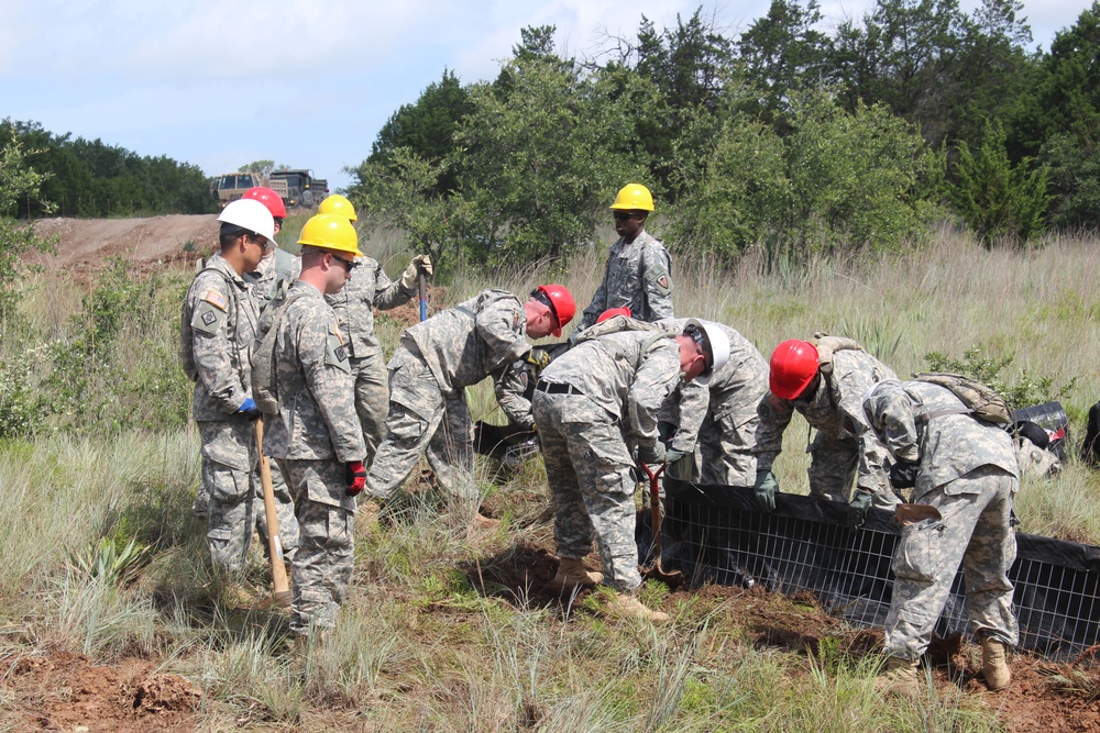 Texas-based Engineer Brigades embrace Army Total Force Policy to complete a 17-mile road construction project