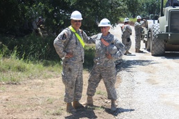 Texas-based Engineer Brigades embrace Army Total Force Policy to complete a 17-mile road construction project