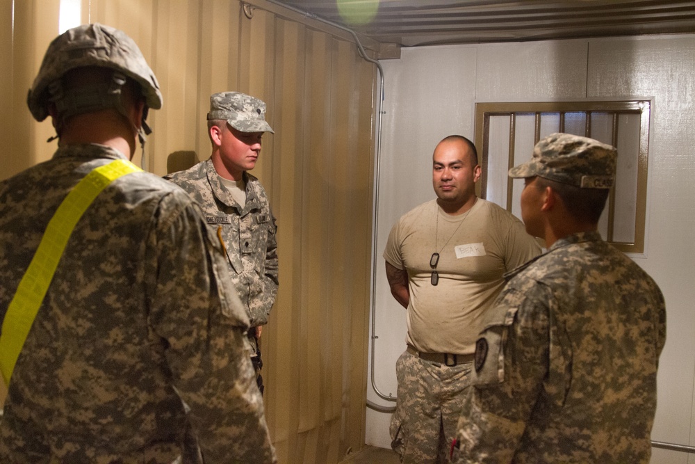 530th MP HHC detainee operations