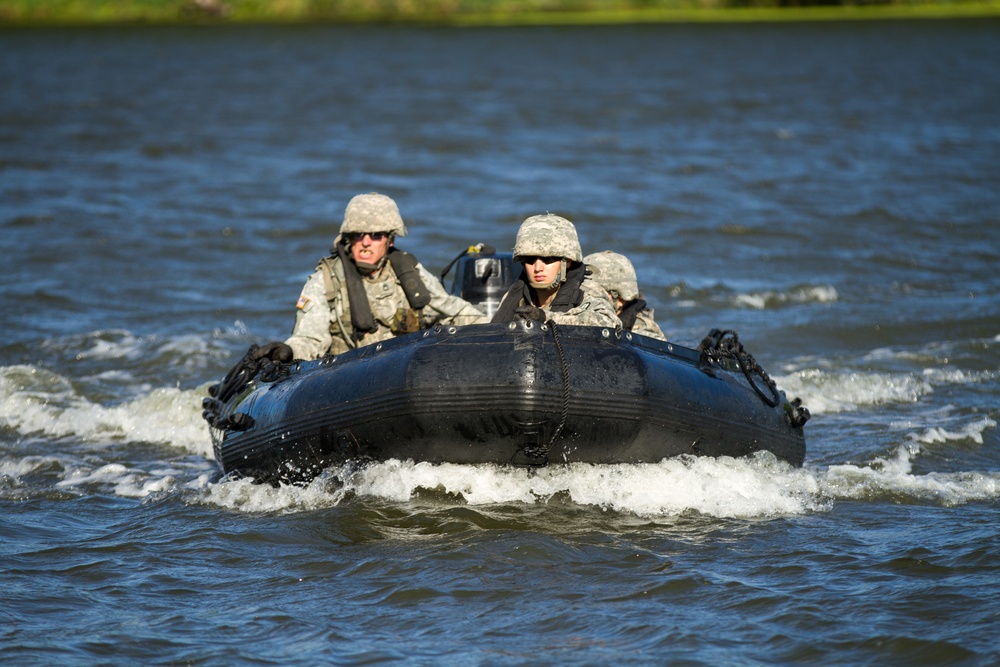 671st Engineer Company bridging