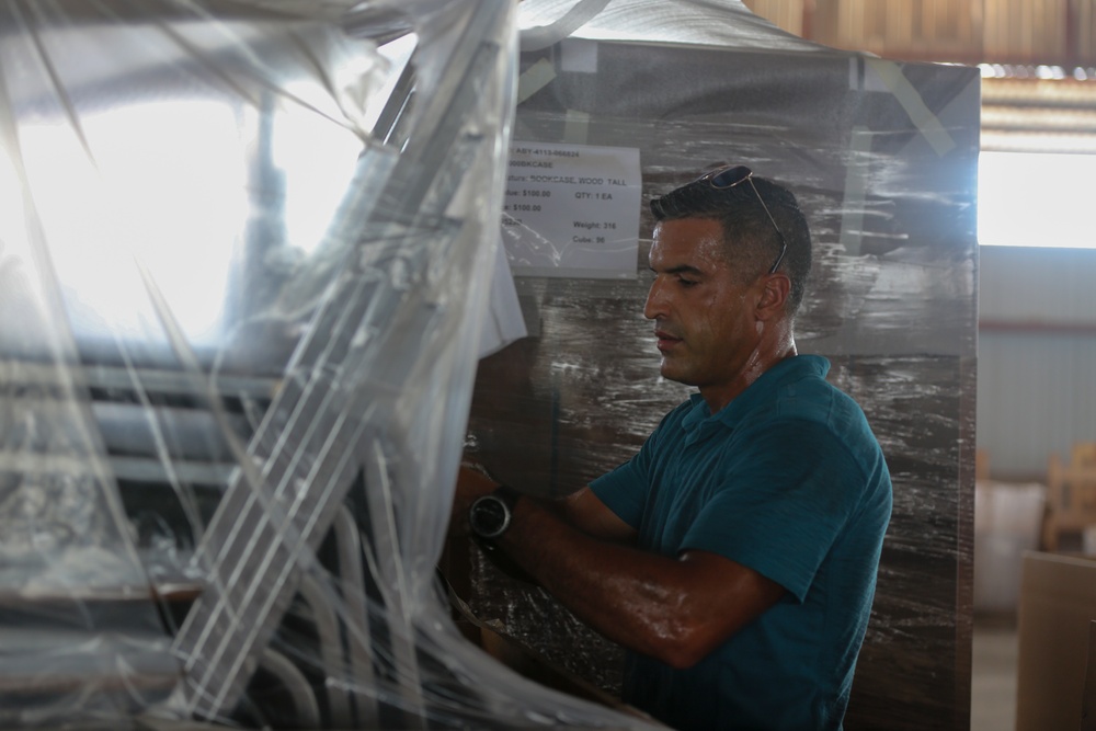 U.S. helps prepare donations for Hondurans