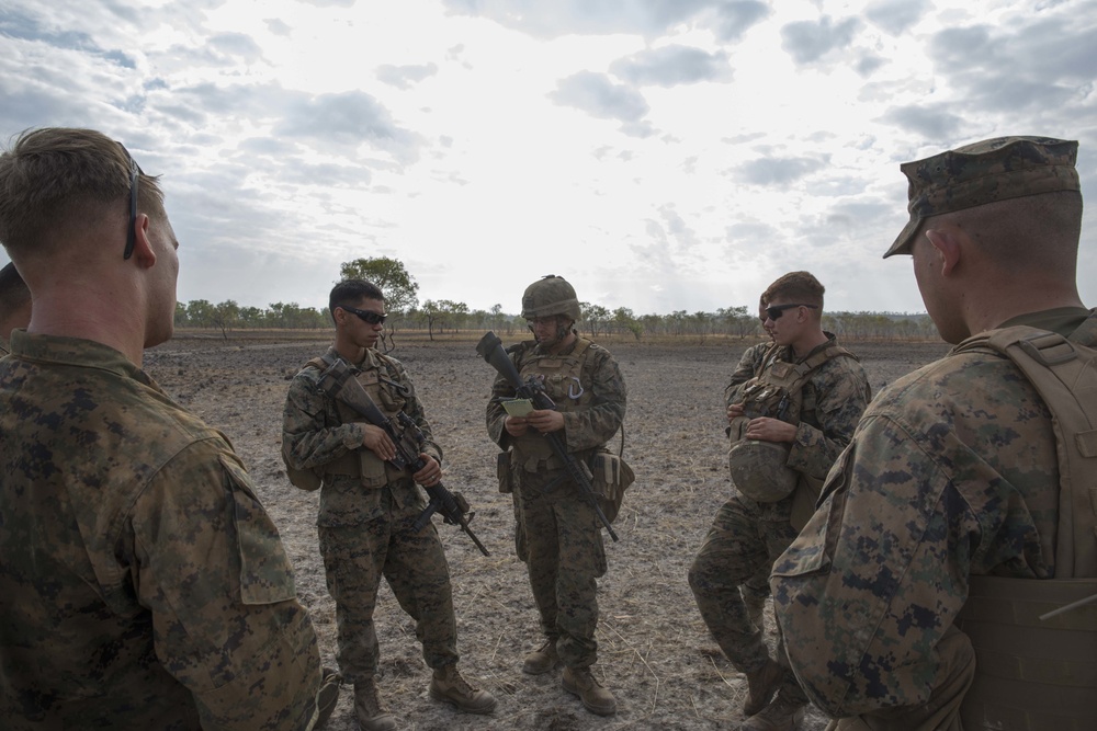 U.S. Marine Corps combat engineers conduct demolition training during Exercise Crocodile Strike