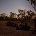U.S. Marines and Australian soldiers conduct night helicopter training