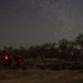 U.S. Marines and Australian soldiers conduct night helicopter training