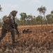 Marine Corps live-fire convoy course in the Outback