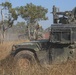 Marine Corps live-fire convoy course in the Outback