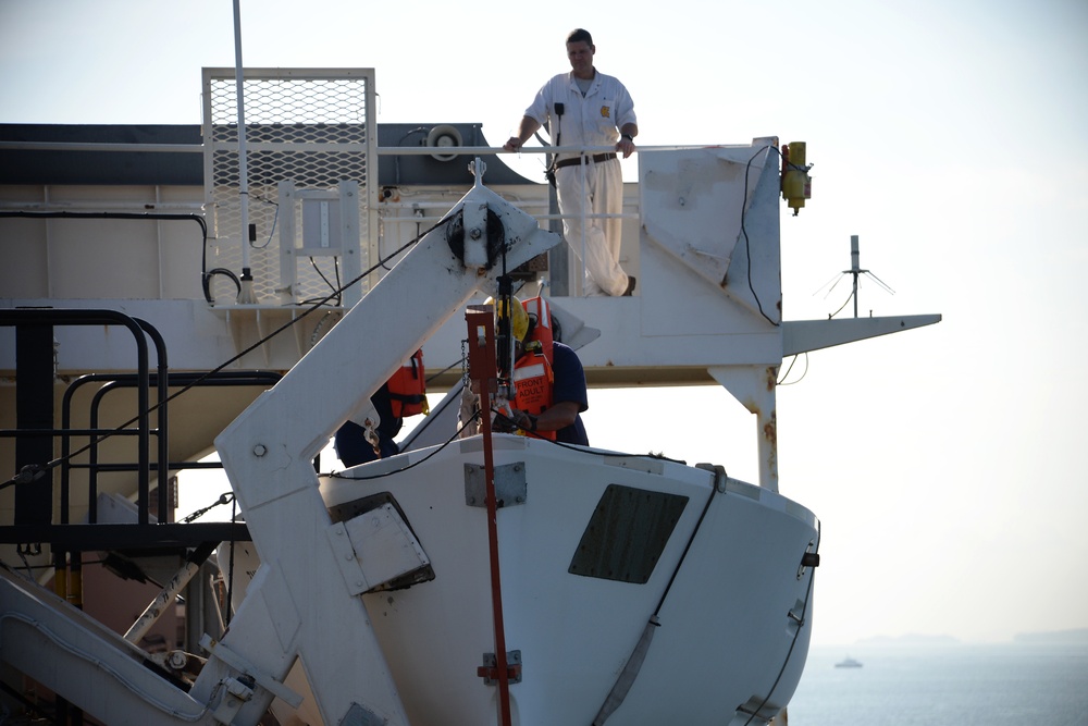 Sea Trials USNS Sgt. Matej Kocak (T-AK 3005)