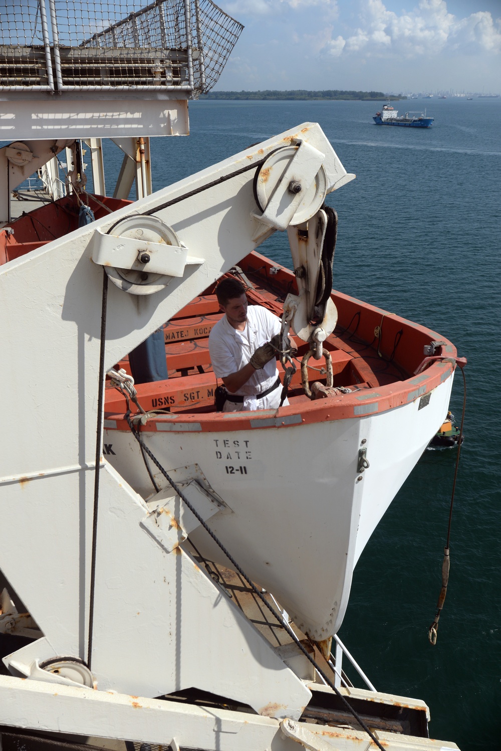 Sea Trials USNS Sgt. Matej Kocak (T-AK 3005)