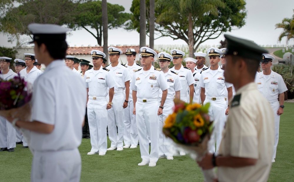 Wreath laying ceremony