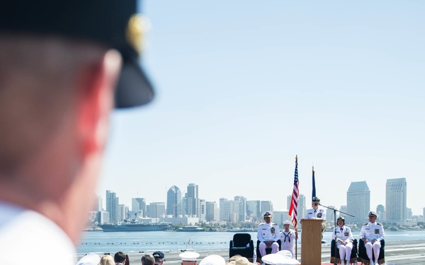 Change of command ceremony