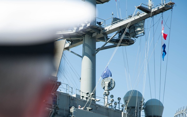 Change of command ceremony