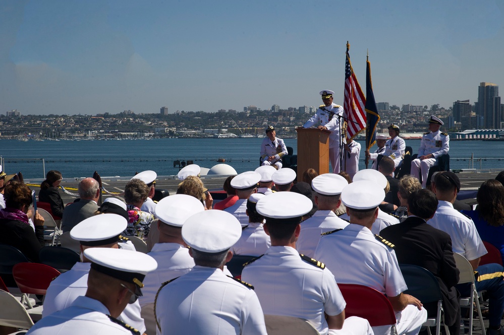 Change of command ceremony