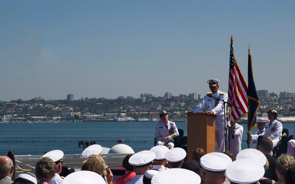 Change of command ceremony