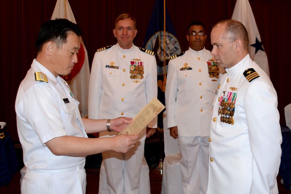 Change of command ceremony