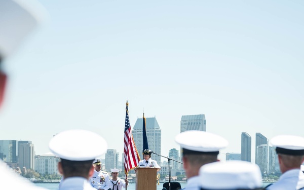 Change of command ceremony