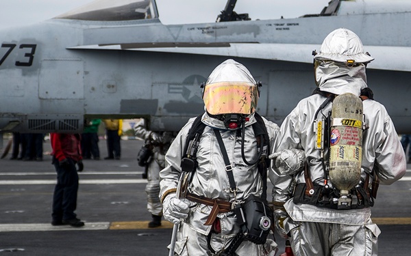 USS George Washington action